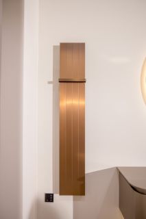 Полотенцесушитель электрический Boheme Flat 725-BR 25x150 см бронза